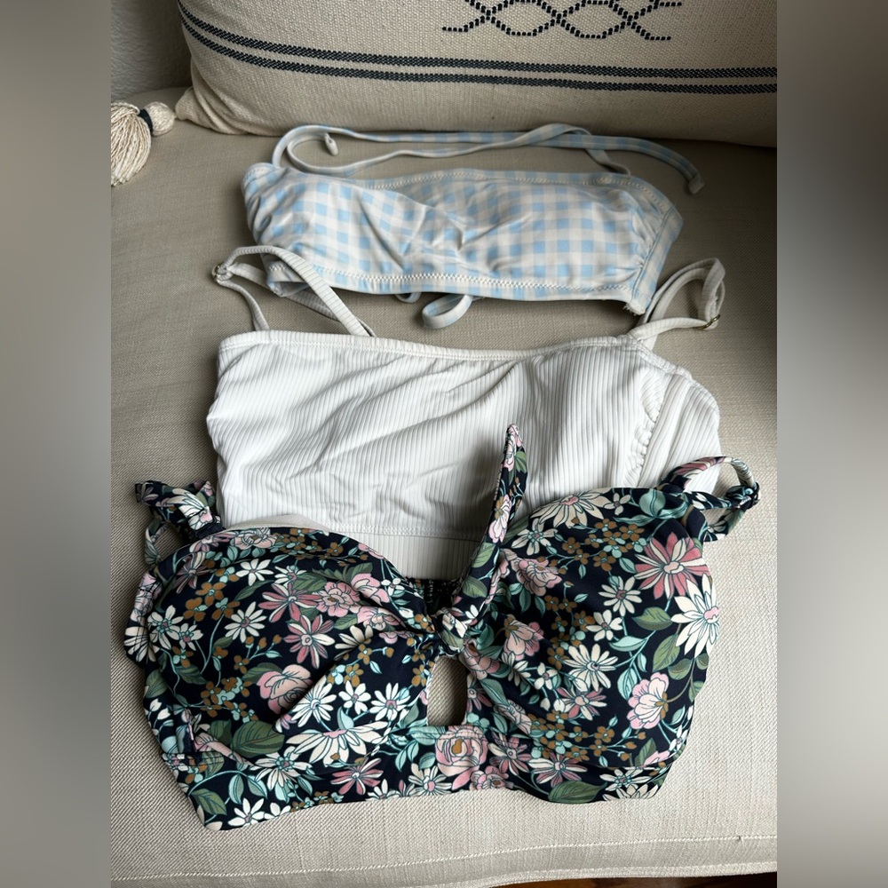 BUNDLE OF THREE bikini tops